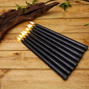 Nightfall - Black LED Candles with Remote Control for Halloween