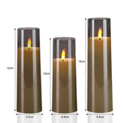 Candleset Lux - Set of Flickering LED Candles for Decoration