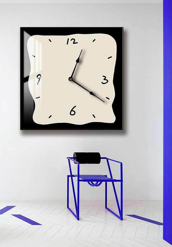 LuxusTijd - Stylish Creativity Metal Wall Clock
