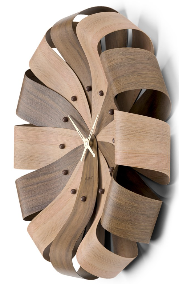 HoutMoment - Modern Wooden Wall Clock