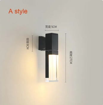 Motion Sensor Wall Lamp