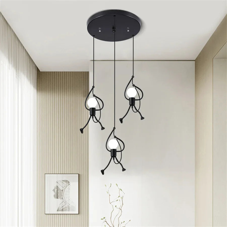 BrightHero - Retro Wall Lamp Iron Man for a Striking Interior