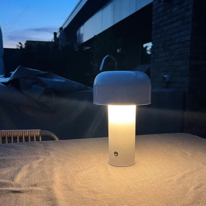Portable USB Rechargeable Touch Night Light - Living Room Decorative Lamp