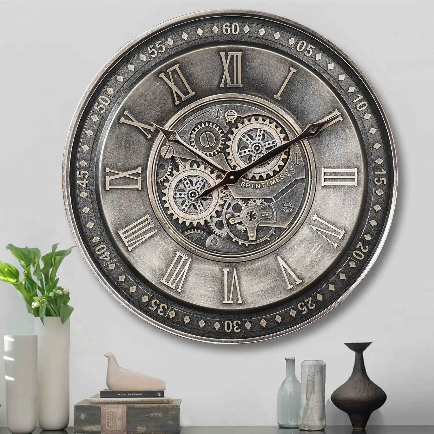 BatteryTime – Battery-Powered Wall Clock