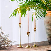 Dreamy Lights - Gold Candle Holders for a Romantic Atmosphere