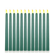 Shadowglow - Black LED Taper Candles for Halloween and Weddings