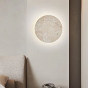 EarthyRadiance - Natural Stone Wall Lamp