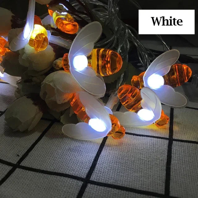 BeeGlow - Solar String Lights for Outdoors