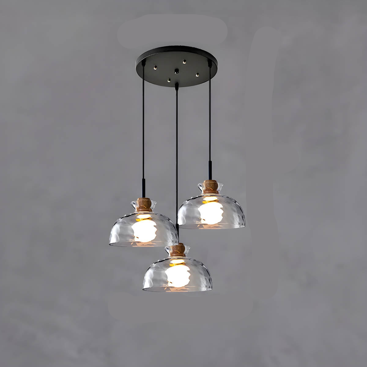 Radiance - Glass Chandelier for a Refined Atmosphere