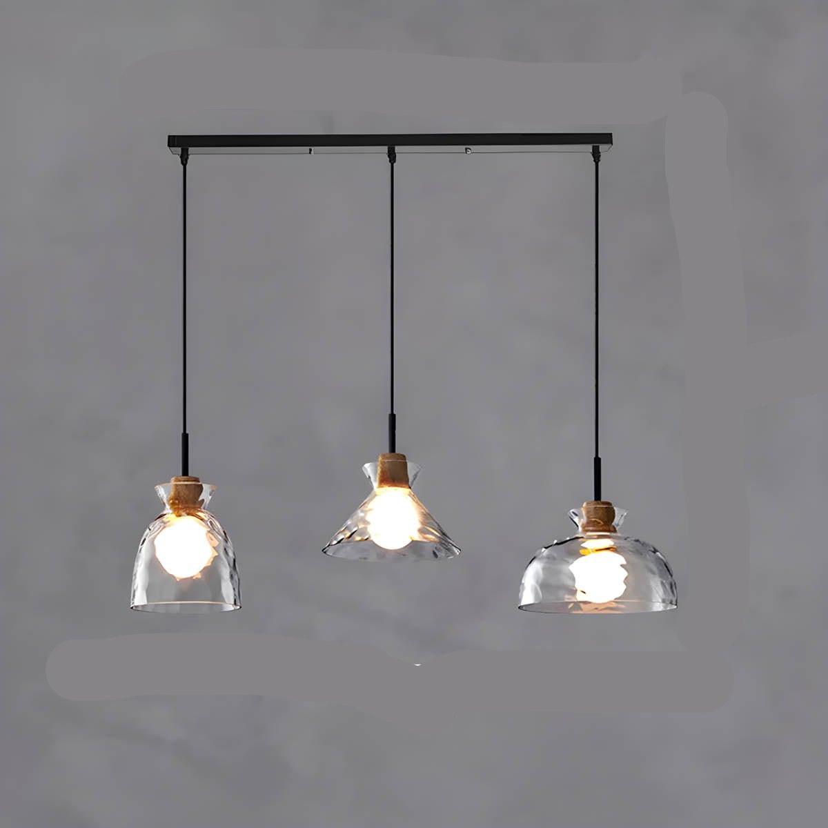Radiance - Glass Chandelier for a Refined Atmosphere