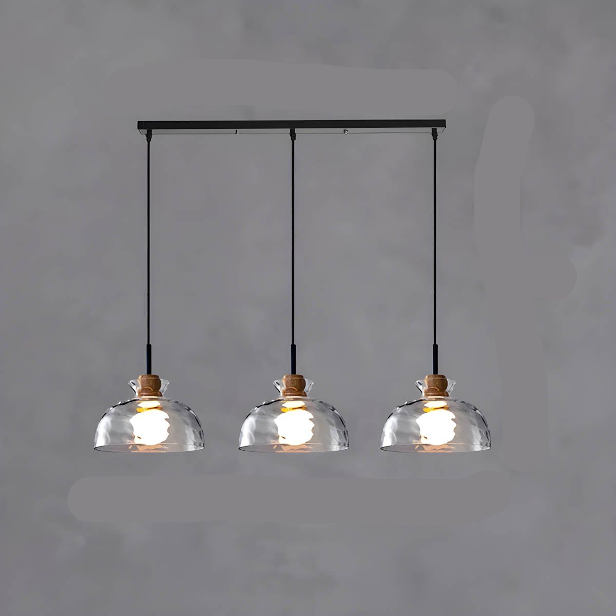 Radiance - Glass Chandelier for a Refined Atmosphere