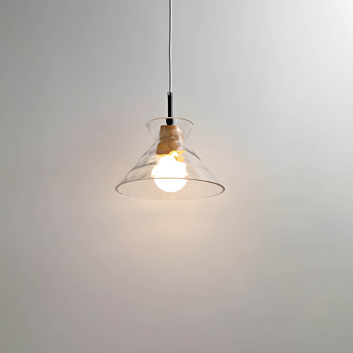 Radiance - Glass Chandelier for a Refined Atmosphere