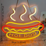 QuickBite - Fast Food Neon Sign Night Light