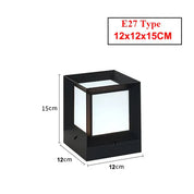 PillarGlow - Outdoor Freestanding Lamp for Gates
