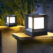 PillarGlow - Outdoor Freestanding Lamp for Gates
