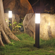 GleamGuard - Garden Lawn Light in Stainless Steel