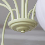 Tulip – Elegant Matcha Chandelier