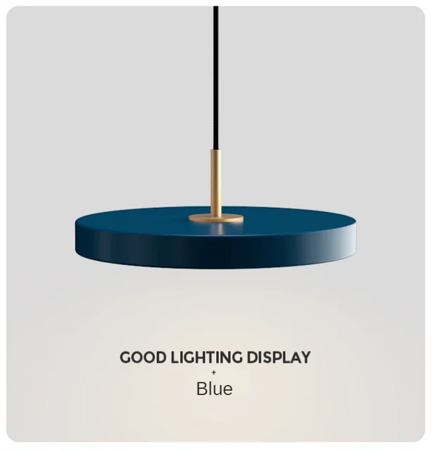 MetalGlow - UFO Metal LED Pendant Light