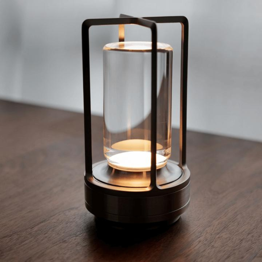 SereneGlow - Elegant Crystal Lamp