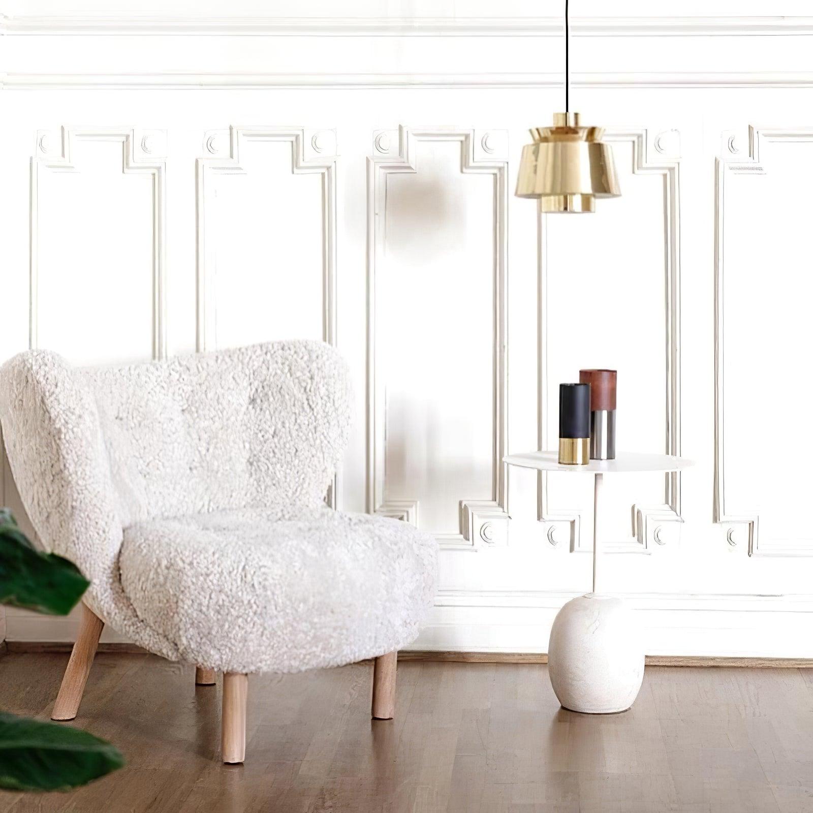 OrionGlow – Elegant Pendant Light in Light