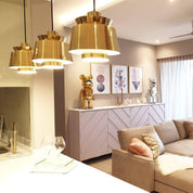 OrionGlow – Elegant Pendant Light in Light