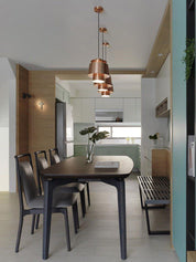 OrionGlow – Elegant Pendant Light in Light