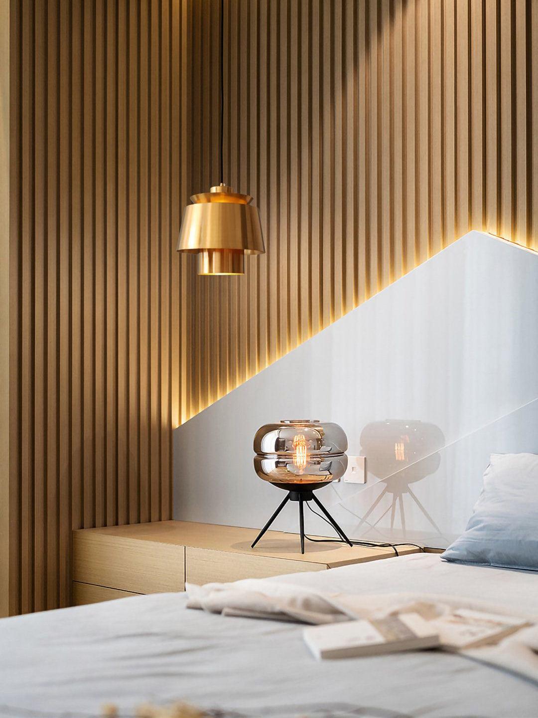 OrionGlow – Elegant Pendant Light in Light