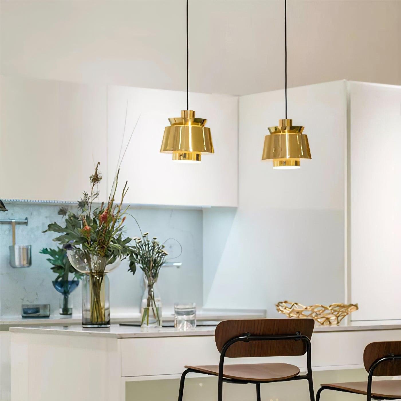 OrionGlow – Elegant Pendant Light in Light