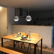 OrionGlow – Elegant Pendant Light in Light