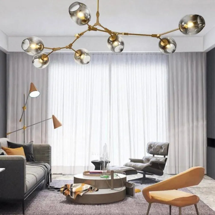BubbleLight – Sputnik Pendant Light with Glass Bubbles