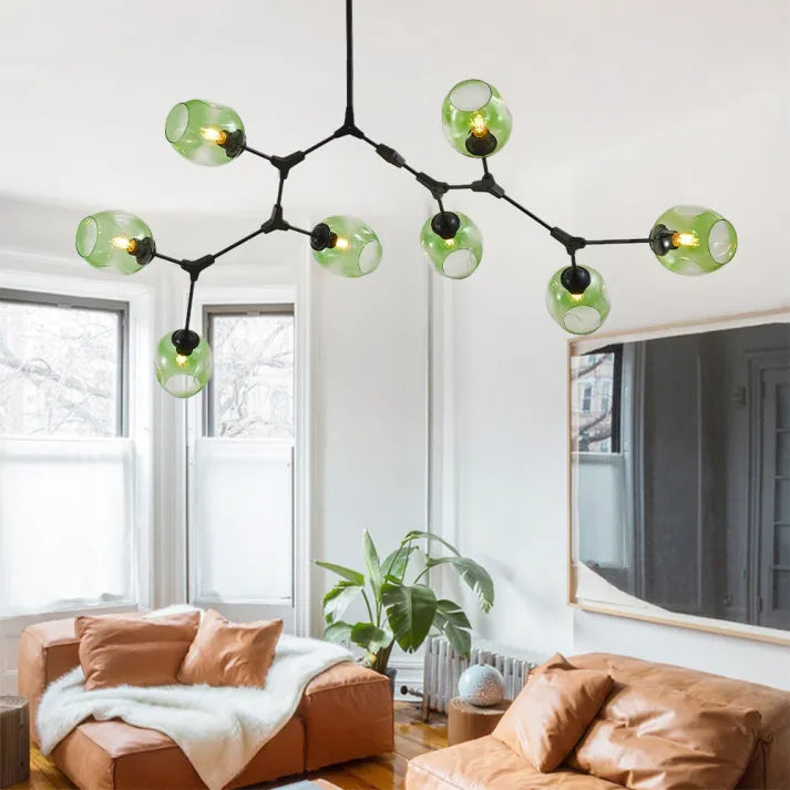 BubbleLight – Sputnik Pendant Light with Glass Bubbles