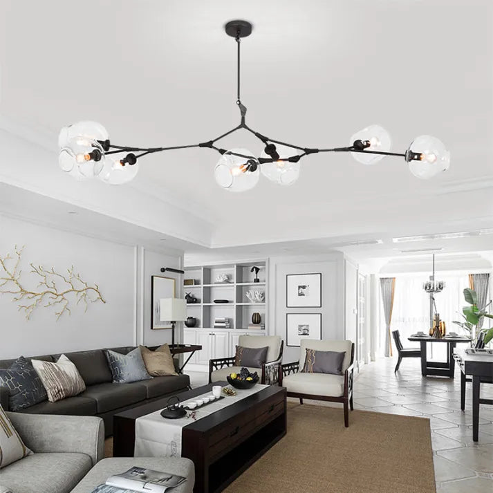 BubbleLight – Sputnik Pendant Light with Glass Bubbles