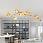 BubbleLight – Sputnik Pendant Light with Glass Bubbles
