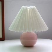 Antique Pleated - Vintage Table Lamp with Pleats