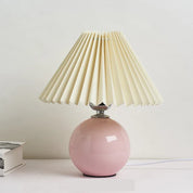 Antique Pleated - Vintage Table Lamp with Pleats