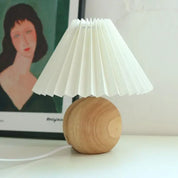 Antique Pleated - Vintage Table Lamp with Pleats