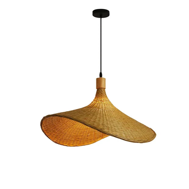 BambooHaven - Bamboo Woven Pendant Light