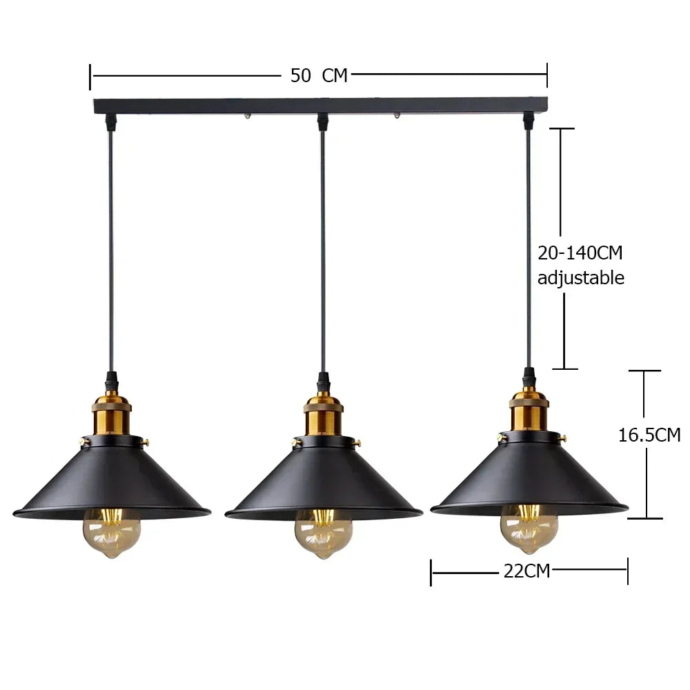 TimelessCraft - Retro Pendant Light