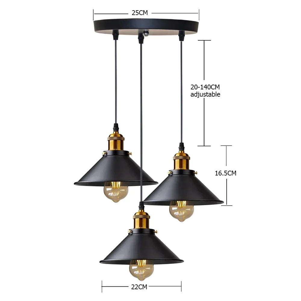 TimelessCraft - Retro Pendant Light