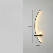 ElysianElegance - LED Wall Lamp with Remote Control