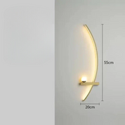 ElysianElegance - LED Wall Lamp with Remote Control