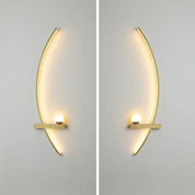 ElysianElegance - LED Wall Lamp with Remote Control