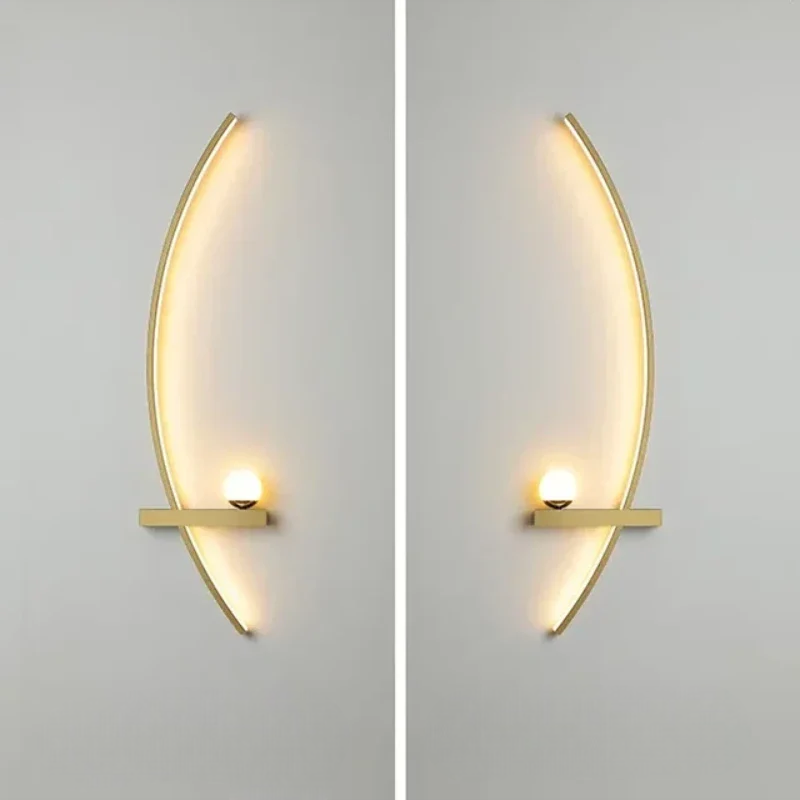 ElysianElegance - LED Wall Lamp with Remote Control