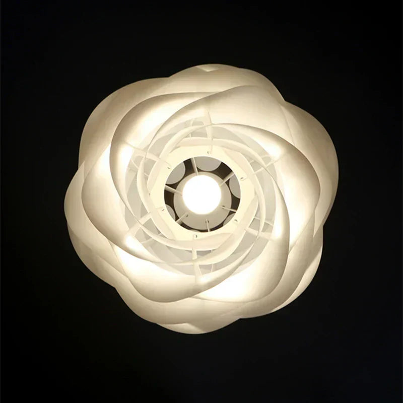 RosaryGlow - Artistic Glass Ceiling Light