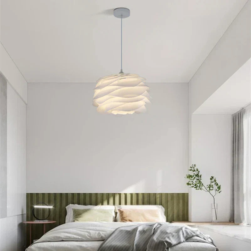 RosaryGlow - Artistic Glass Ceiling Light