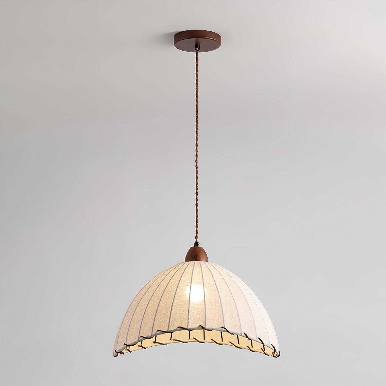 WoodLumiere – Elegant Wooden Pendant Light