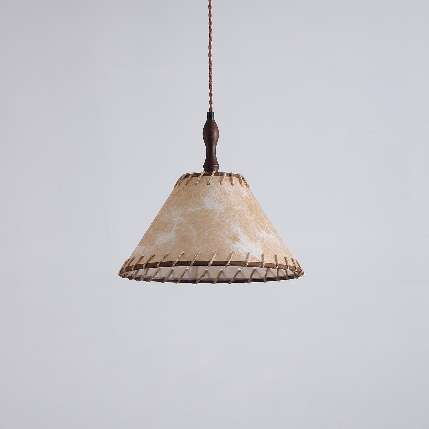 WoodLumiere – Elegant Wooden Pendant Light