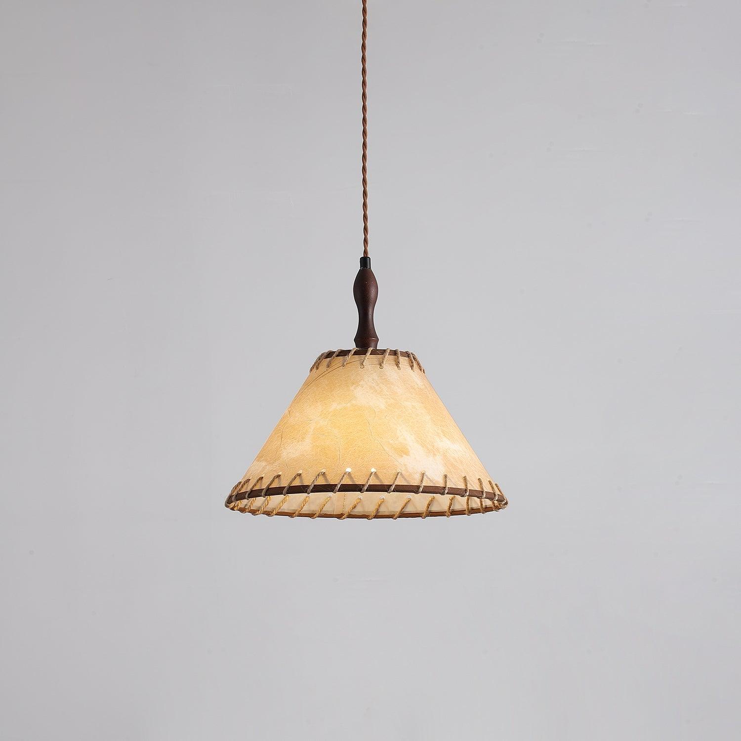 WoodLumiere – Elegant Wooden Pendant Light