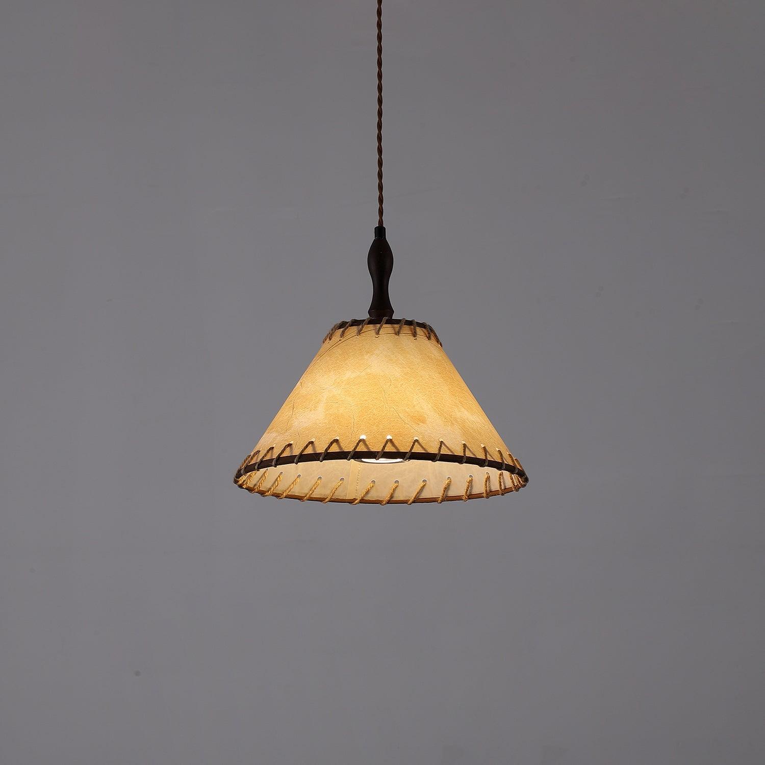 WoodLumiere – Elegant Wooden Pendant Light