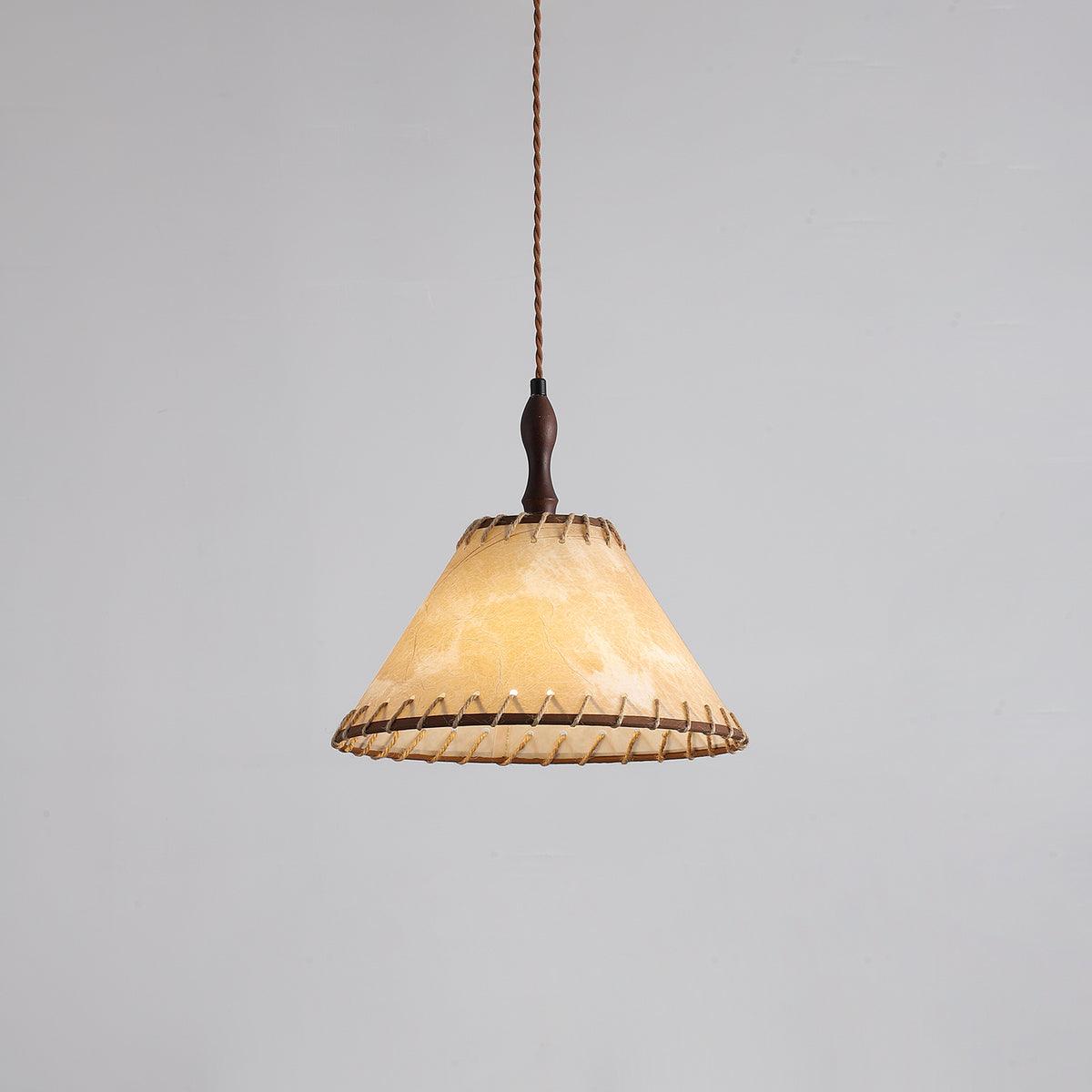 WoodLumiere – Elegant Wooden Pendant Light